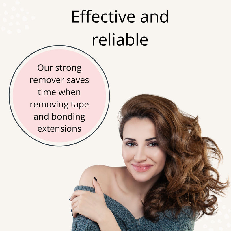[Australia] - Hair Extension Remover Liquid 100ml Solvent - Easy Removal of Keratin Bonding and Tape Extensions 
