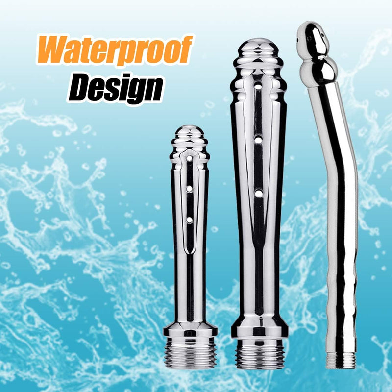 [Australia] - Clean Pass Douche - Pre-Intercourse Hygiene Stainless Cleansing Shower Douche Tube for Men Women Perfectly designed for Body Anatomy Comfortable Efficient & Quick Shower Nozzle Shower Enema 