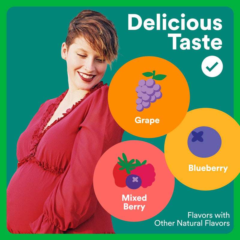 [Australia] - SmartyPants Organic Prenatal Vitamins for Women, Multivitamin Gummies: Biotin, Methylfolate, Omega 3 (ALA), Vitamin D3, C, Vitamin B12, B6, A, K2 & Zinc, Choline, Vegetarian, 120 Count (30 Day Supply) 120 Count (Pack of 1) 