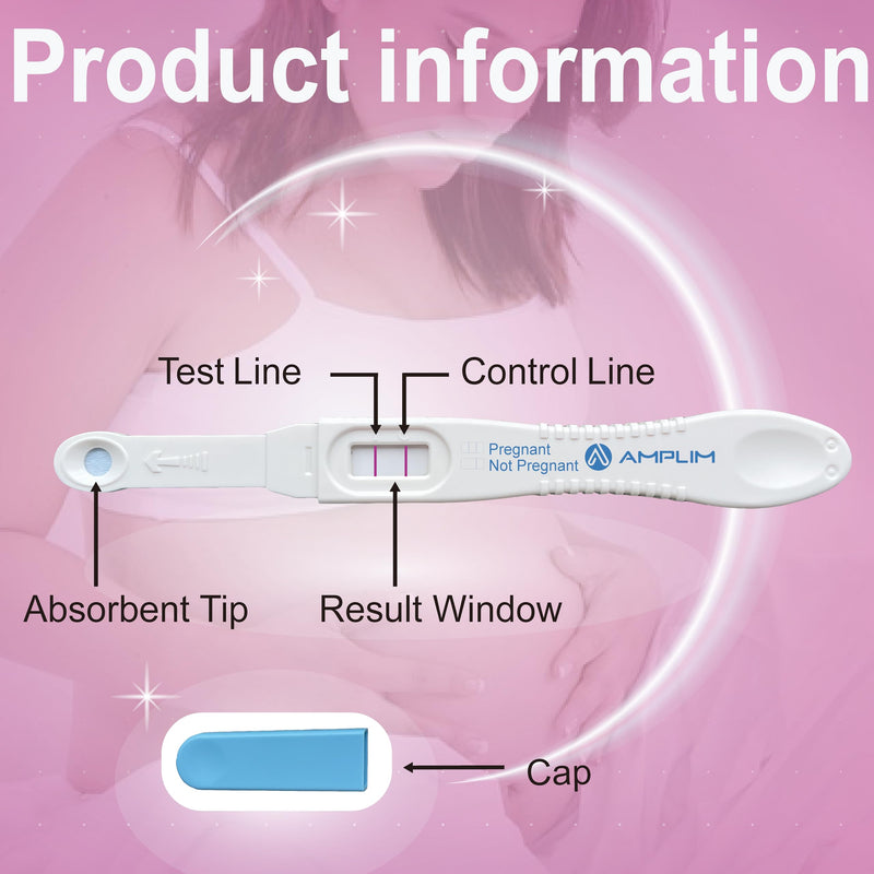 Early Detection Pregnancy Test, Extra Sensitive, 10 MIU/mL, 10-Pack | 99.9% Accurate HCG Test Midstream, Early Result 6 Days Sooner