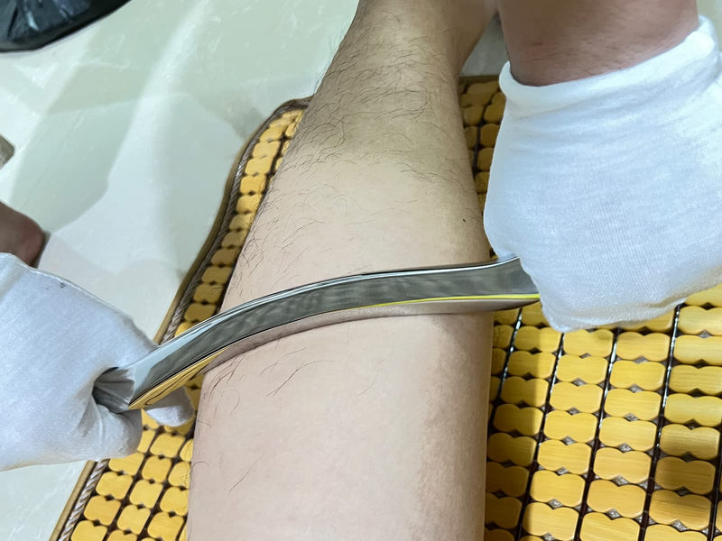 [Australia] - Gua sha Tool Gua sha Stainless Steel IASTM Tools-gua sha Massage Tool Soft Tissue Mobilization Tool Physical Therapy Used for Legs,Arms,Shoulder,Neck(Long bar 3) Long bar2 