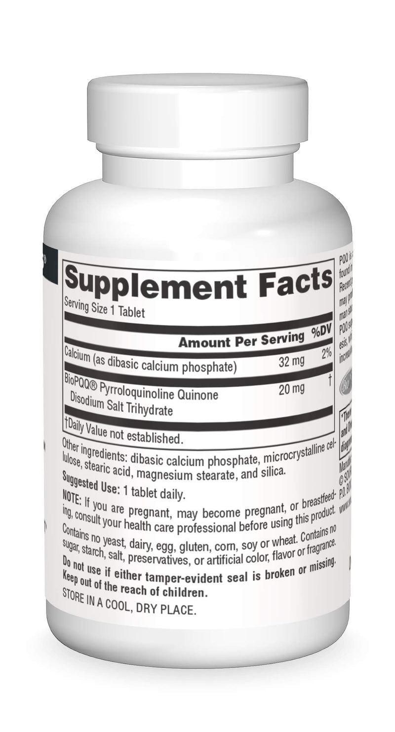 Source Naturals, PQQ Mind - 60 Tablets | Supports Neuroprotective Cognitive