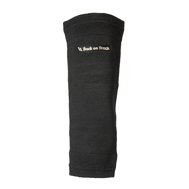 Back on Track 2-Way Stretch Black Elbow Brace - Enhanced Recovery & Support for Tennis, Golf, Training, Work and Daily Activities X-Small