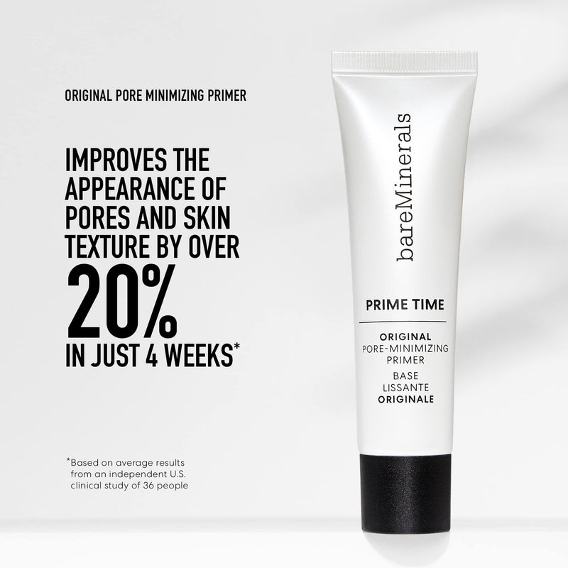 [Australia] - bareMinerals Original Get Started Kit Mini, 4 Piece Mineral Makeup Includes Original Loose Foundation, Face Primer, Setting Powder, Brush, Must-Have Kit, Travel Size, Vegan Fairly Medium 05 