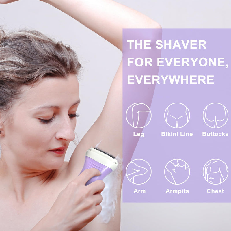 Electric Razors for Women,Bikini Trimmer,Trimmer for Bikini Line,Lady Electric Shaver for Pubic Hair,Legs,armpits 2025011503