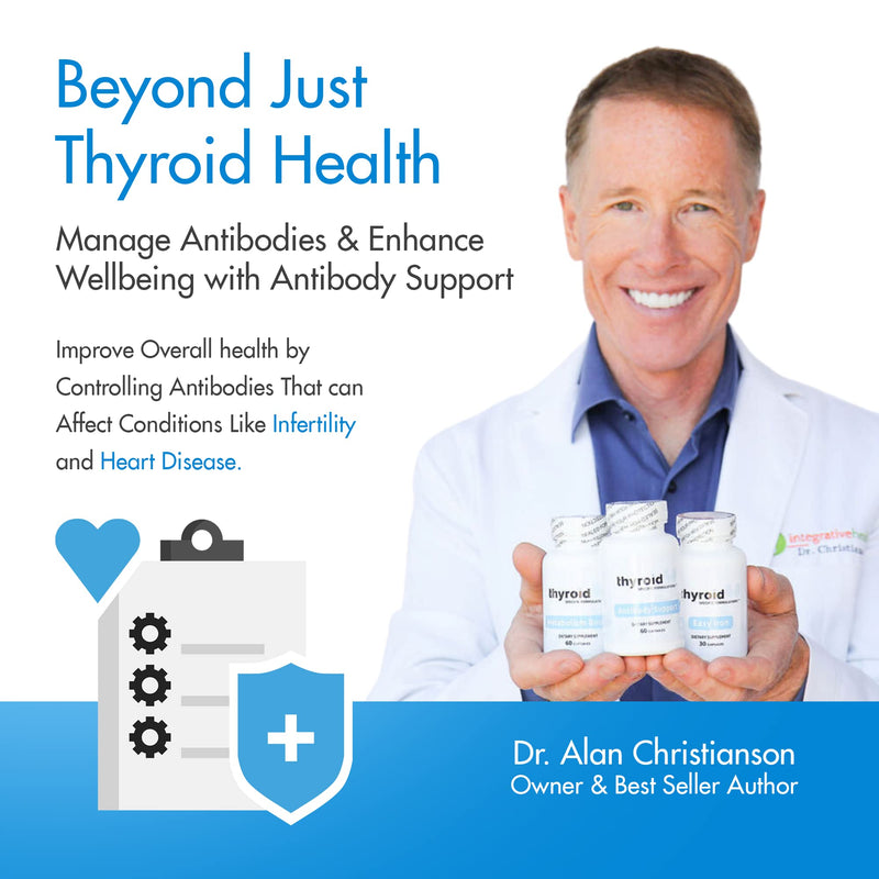 [Australia] - Antibody Support - Thyroid Antibody Support Combines Nigella Black Cumin Seed, Selenium and Inositol to Help Lower Thyroid Antibodies and Thyroid Cells 