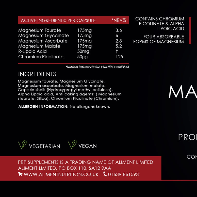 Magnesium Relax, Designed to Promote Relaxation, Recovery, and restful Sleep