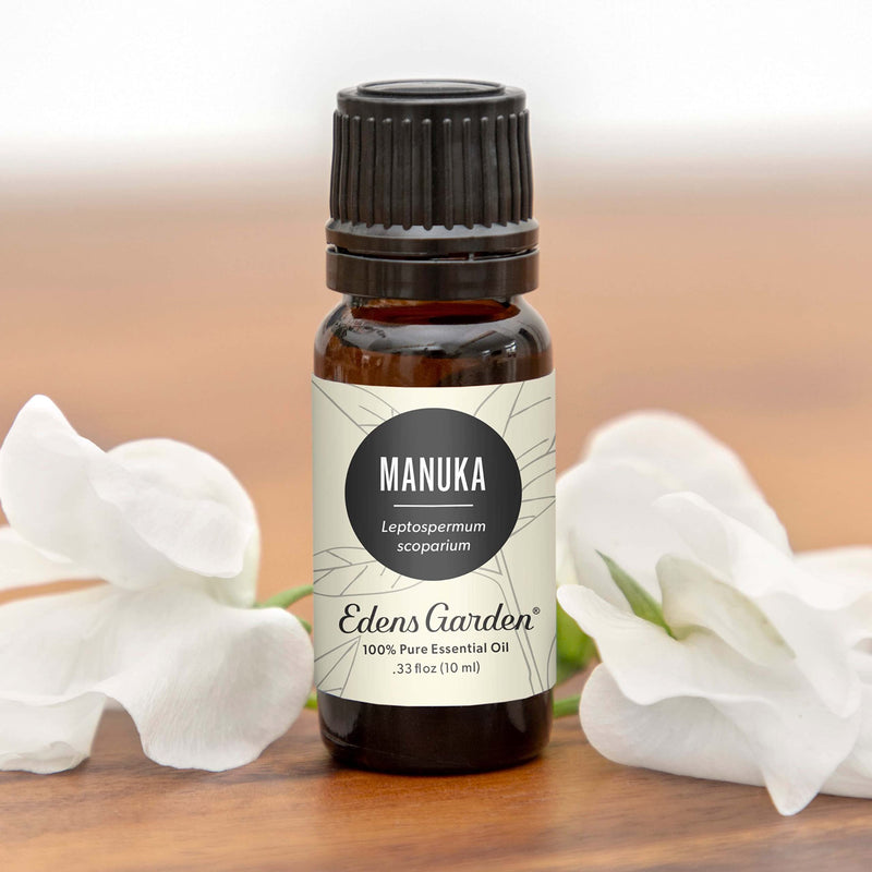 Edens Garden Manuka Essential Oil- 100% Pure Premium Grade, Undiluted, Natural, Therapeutic, Aromatherapy, The Best for Diffuser, Skin, Hair, Kid Safe 10 ml (.33 fl oz) 0.33 Fl Oz (Pack of 1)