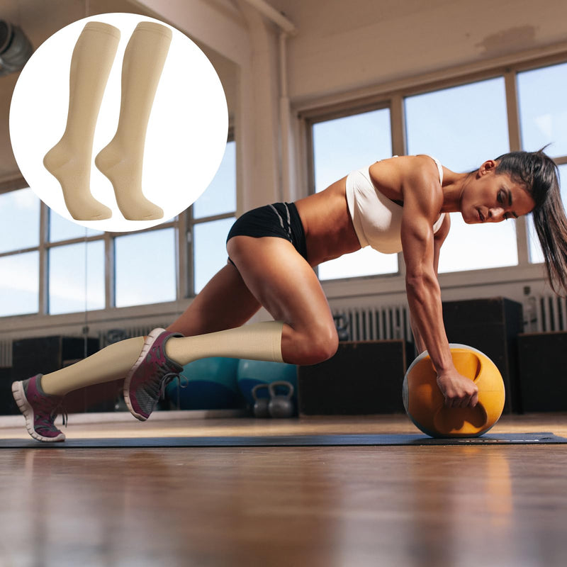 [Australia] - taonganui 4 pairs of compression stockings, compression socks, medical compression stockings, compression socks for women and men, varicose veins, edema, flight 35-38 