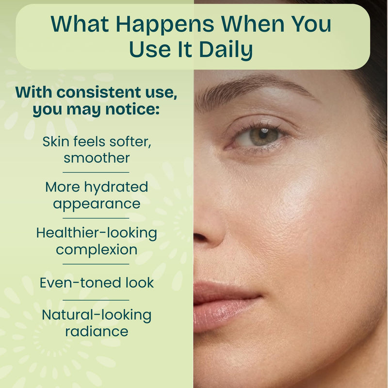 Vitamin C Serum for Face - Brightening & Anti-Aging Facial Serum for Dark Spots, Uneven Tone & Radiance Boost with Soursop, Orange & Apple Stem Cells - Hydrating, Paraben-Free, 1 Fl Oz