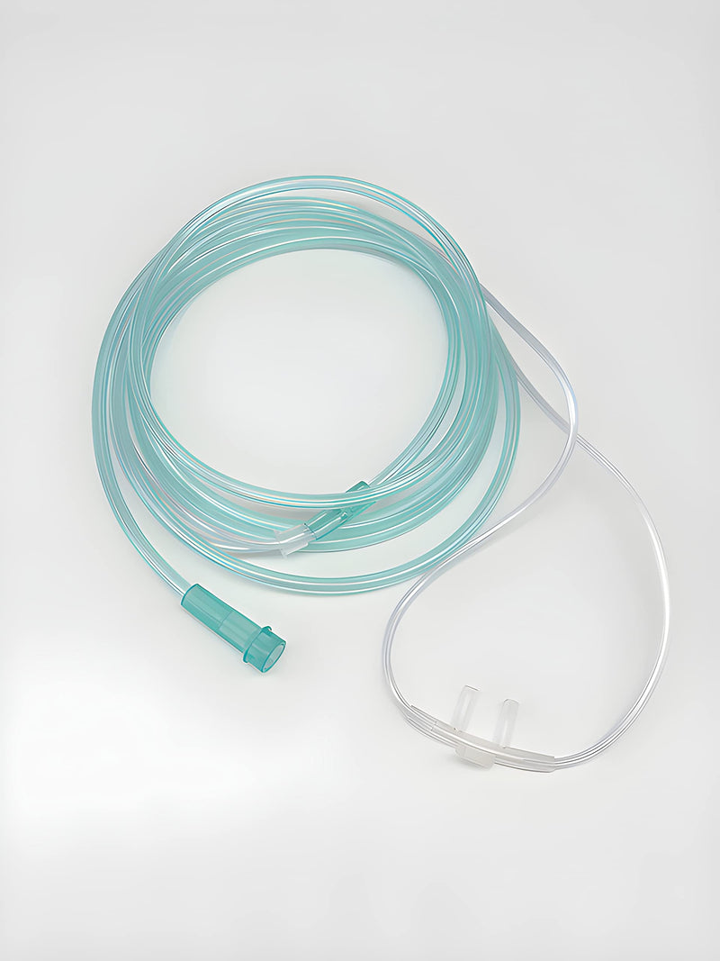 [Australia] - 10 Pack - Super Soft Touch Vinyl Nasal Oxygen Cannula, Cushion Tip, Adult, 7' Standard Connector, Pack of 10 