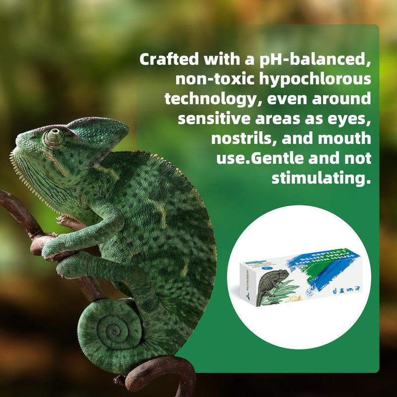 Reptile Wound Care Spray, Lizard & Snake Skin Repair, Relief Support for Reptile Skin Issues, Sores, Shedding, Scale Rot 1 fl oz - PawsPlanet Australia