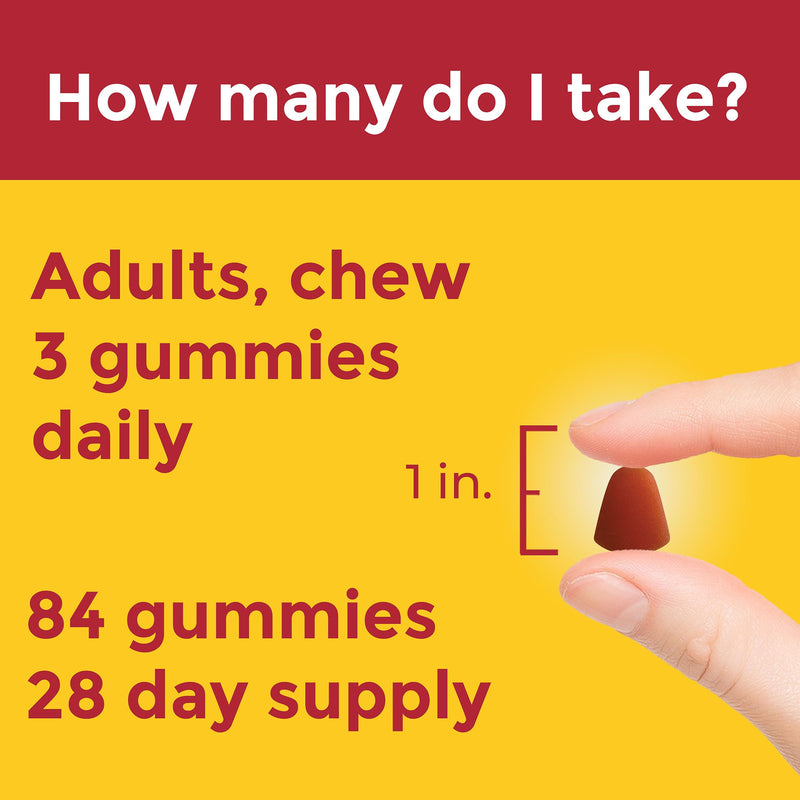 Nature Made Advanced Multivitamin Gummies 50 + for Him, Mens Multivitamins Gummies with Magnesium Citrate, Vitamin D3, Zinc, All 8 B Vitamins, 84 Multi Vitamins, 28 Day Supply,(Pack of 2) 84 Count (Pack of 2)