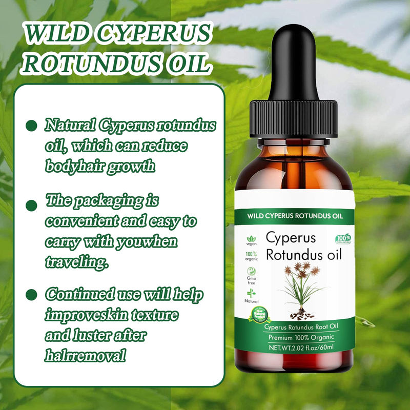 [Australia] - Cyperus Rotundus Oil Cyperus Rotundus Oil Pure Cyperus Oil Cyperus Rotundus Oil Hair Removal For Reducing Hair Growth Smooth Skin & Hair Removal Moisturizing & Soothing 