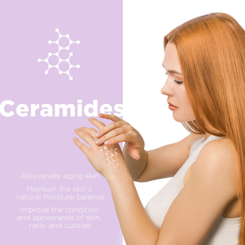 [Australia] - Moisturizing Hand Cream for Dry, Cracked Hands, Nails and Cuticles - 8.5 fl. oz. - Anti-Aging Skin Moisturizer with Vitamin E, Shea Butter, and Ceramides 8.5 Fl Oz (Pack of 1) 
