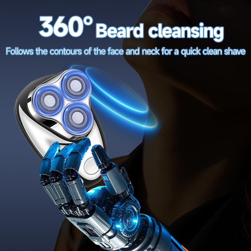 [Australia] - Mini Electric Shaver, Mini Portable Razor, USB Rechargeable Waterproof Shaver for Travel Office,Wet & Dry Electric Pubic Trimmer, Waterproof Body Groomer (for Men) 
