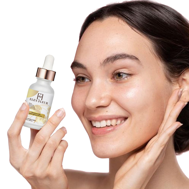 Retinol Collagen Serum – Hydrating & Firming Face Serum with Hyaluronic Acid, Niacinamide, Vitamin C & E – Promotes Smooth, Radiant & Elastic Skin – 30ml