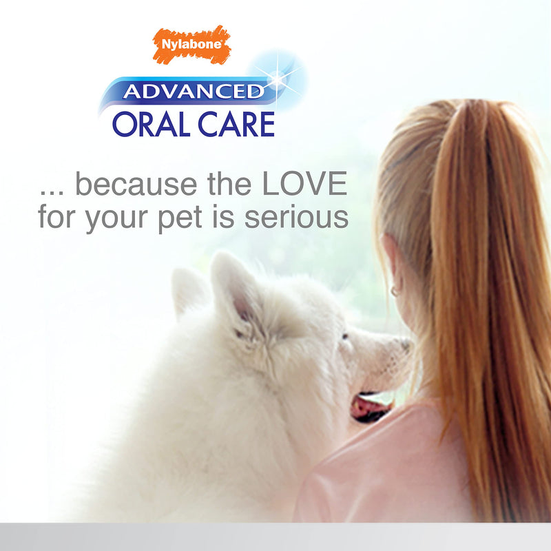 [Australia] - Nylabone Advanced Oral Care Dog Dental Kit Original Flavor 2.5 oz. 