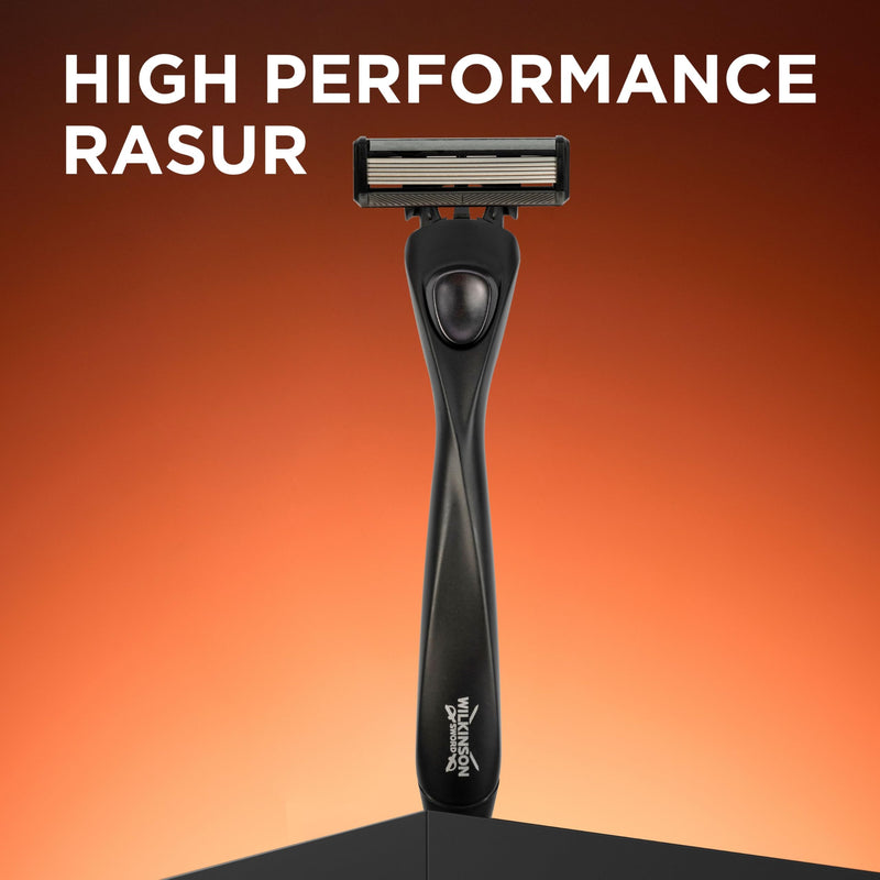 [Australia] - Wilkinson Sword - Wilkinson 6 razors for men, 4 replacement blades, 6 diamond coated blades for an extra close shave 