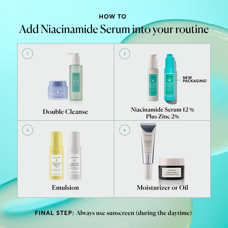 Naturium Niacinamide Face Serum 12% Plus Zinc 2% Jumbo, Anti-Aging, Pore Minimizer & Dark Spot Corrector with Hyaluronic Acid & Vitamin E, Vegan & Cruelty-Free, 2 oz 2 Fl Oz (Pack of 1)