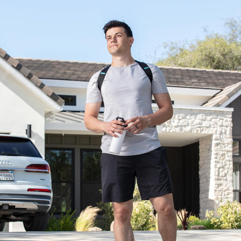 [Australia] - ComfyBrace Posture Corrector-Back Brace for Men and Women- Fully Adjustable Straightener for Mid, Upper Spine Support- Neck, Shoulder, Clavicle and Back Pain Relief-Breathable 