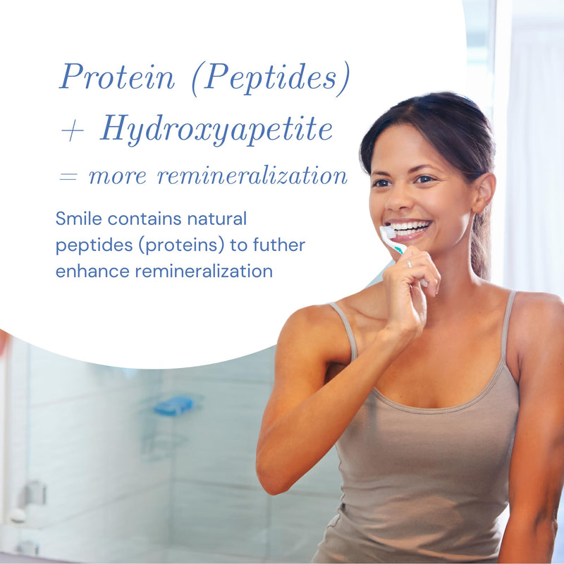 OraWellness Smile Hydroxyapatite Toothpaste with Remineralizing Xylitol & Non Nano Hydroxyapatite, Cinnamony Mint Toothpaste, American Made Fluoride Free Natural Tooth Repair & Teeth Whitening, 4.23oz Paleo-Cinnamony-Mint