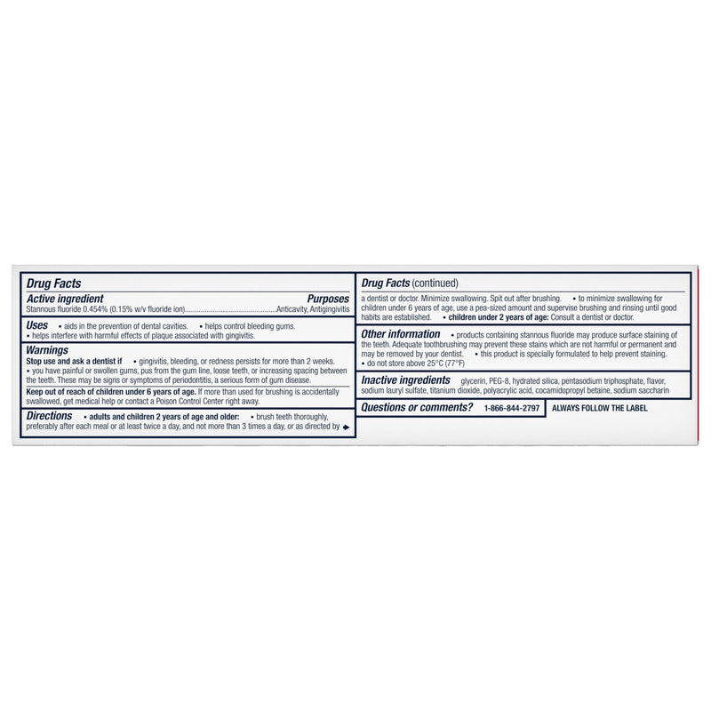 Parodontax Clean Mint Toothpaste For Gum Health, Helps Cavity Prevention, Anticavity And Antigingivitis - 3.4 Oz x 3 3.4 Ounce (Pack of 3)