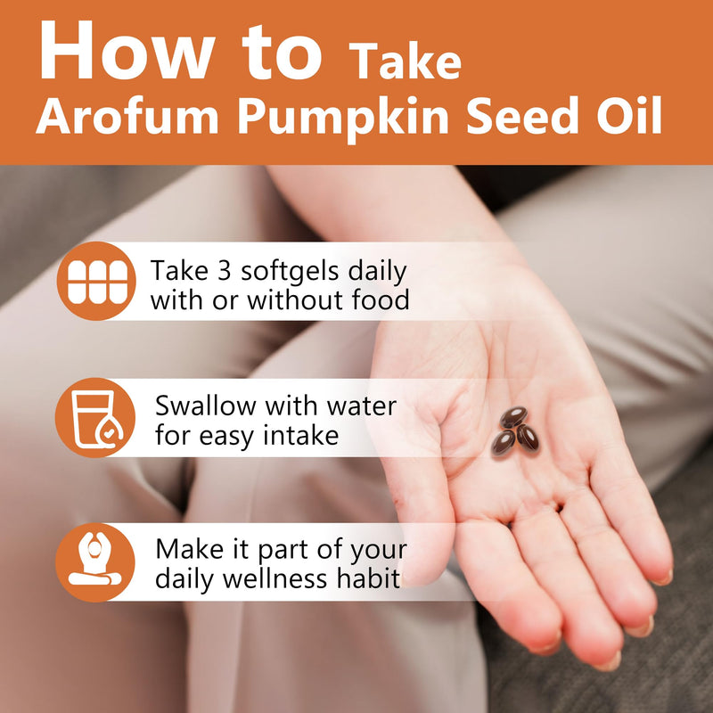 [Australia] - Pumpkin Seed Oil with Saw Palmetto & Nettle Root - 2000 mg per Serving, 300 Softgels for Hair Vitality Support, Herbal Blend for Daily Wellness, Plant-Based & Gluten-Free 300 Count (Pack of 1) 