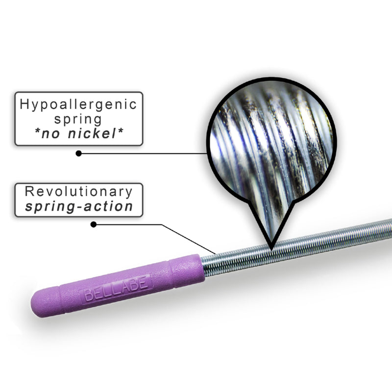 [Australia] - Bellabe Facial Hair Remover for Women, Made in USA, Spring Hair Remover for Face and Chin, Gentle Spring Facial Hair Remover Tool for Facial Hair Removal, Chin Hair Remover for Women Face 