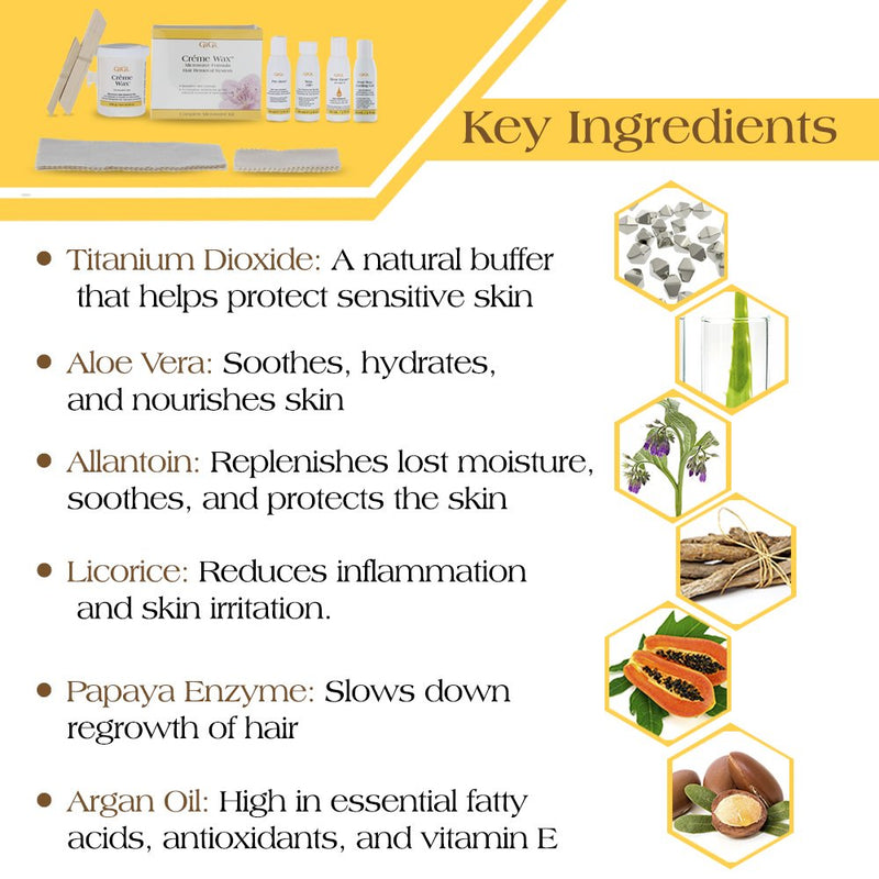 [Australia] - GiGi Strip-Free Honee Wax Kit for Hair Removal - Complete At-Home Waxing Kit for Face, Body, Bikini & Brazilian 1 Count (Pack of 1) Strip Free Honee 
