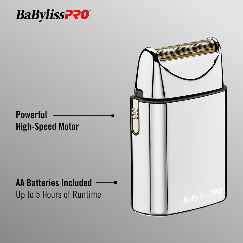 [Australia] - BaBylissPRO Barberology Foil Shaver FXFS1 SILVERFX Professional High-Torque Shaver 