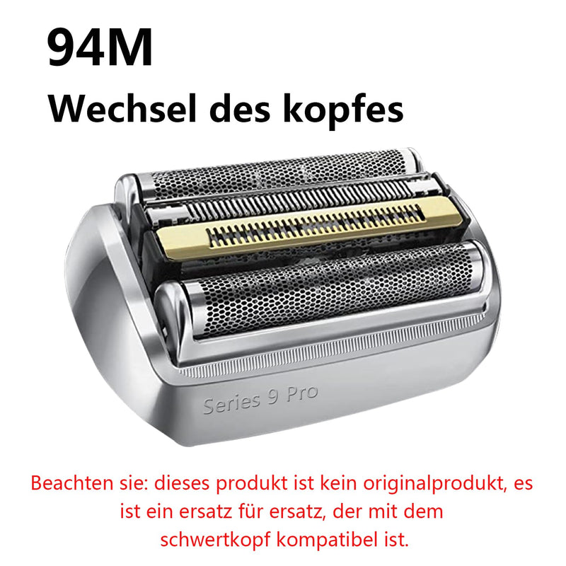 [Australia] - Shaver head 94m for Braun Series 9/9 Pro Compatible with Braun 9 Series Foil razors 9477cc, 9330s, 9465cc, 9460cc, 9419s, 9390cc, 9385cc 