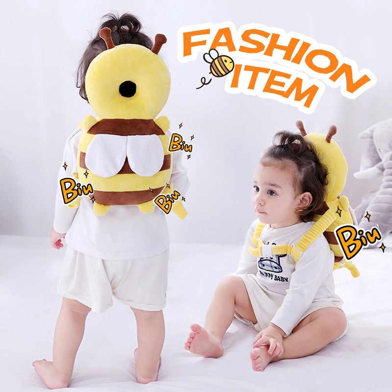 [Australia] - Baby Head Protector Backpack: Alarm Function,Adjustable and Ultra-Light(Bee) Bee 