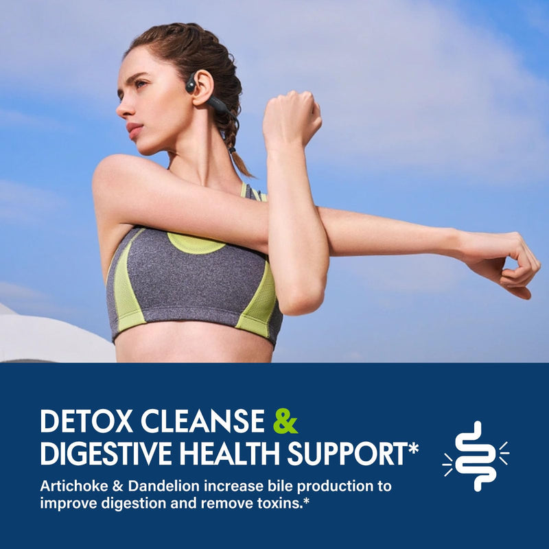 [Australia] - Artichoke Leaf Extract Drops for Liver Detox Cleanse & Repair, Milk Thistle 5-in-1 Natural Herbal Formula, Liver Health Support Supplment w/Dandelion Horsetail, High Absorbtion. 2oz Original 2 Fl Oz (Pack of 1) 