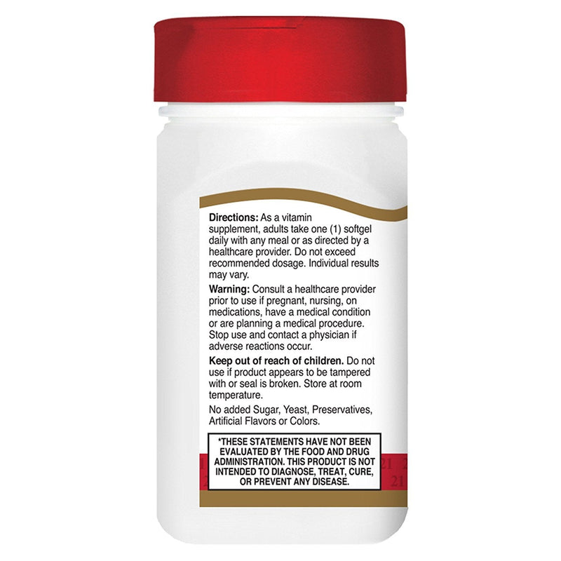21st Century Vitamin D3 1000 IU Softgels, Bone & Immune, 250 Count | High-Potency Vitamin D3 1000 IU Fast-Release Liquid Softgels, Gluten Free, Easy to Swallow, Value 250-count 250 Count (Pack of 1)