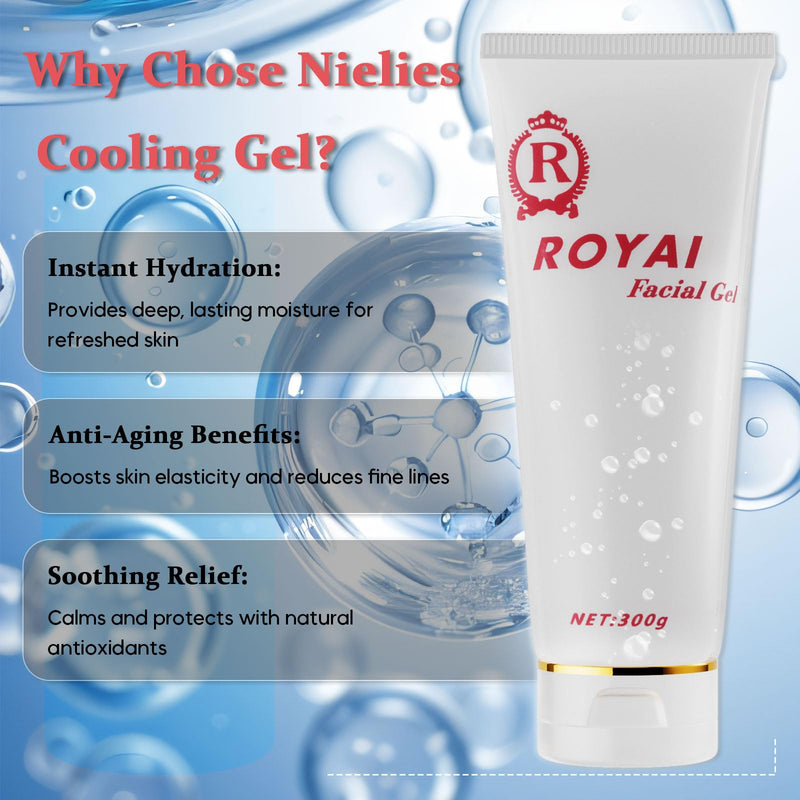 [Australia] - 3 PCS Conductive, Cooling Gel for Laser Hair Removal- Hydrating & Soothing for IPL,Hair Removal for Women and Men of body and face. 