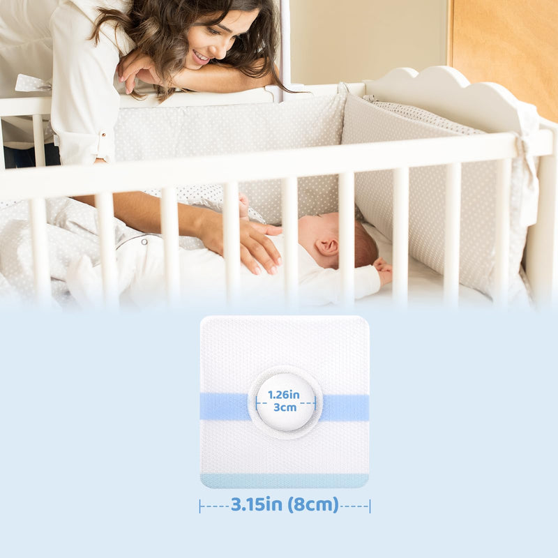 [Australia] - Baby Belly Navel Patches, Waterproof Cotton Pads for Baby Belly Button, Infant Umbilical Patch, Belly Button Patch for Baby Newborn, 8√ó8cm, 10 Pcs 8*8cm 