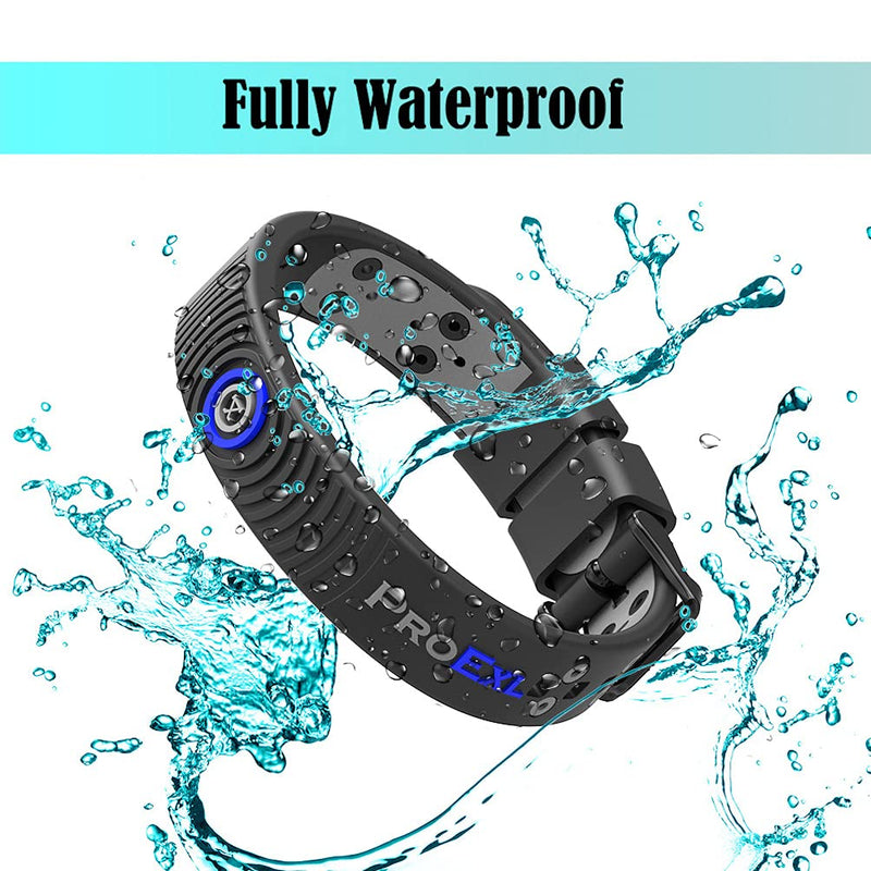 [Australia] - PROEXL¬Æ Ultimate Magnetic Bracelet - Waterproof and Fits all Wrists - Stay Active Black Blue 