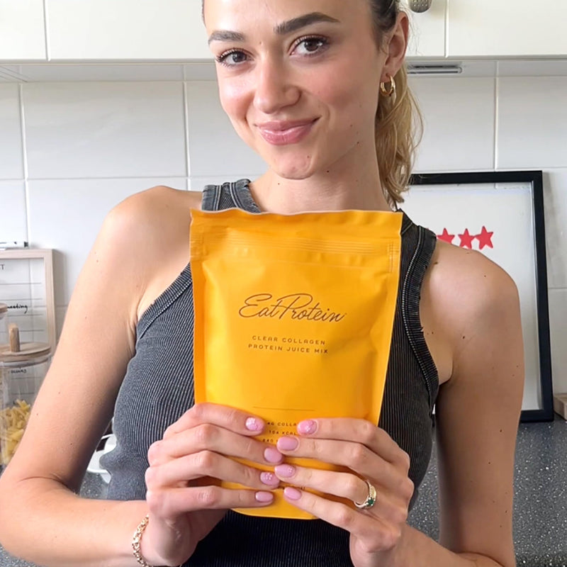 Hydrolyzed Collagen Juice (1 Month Supply) | 13,200mg Type 1&3 Collagen | Powered by Zinc, Vit C, B6 & Magnesium | 12g Protein | 32x Servings - Tropical Fruits Flavour 500g