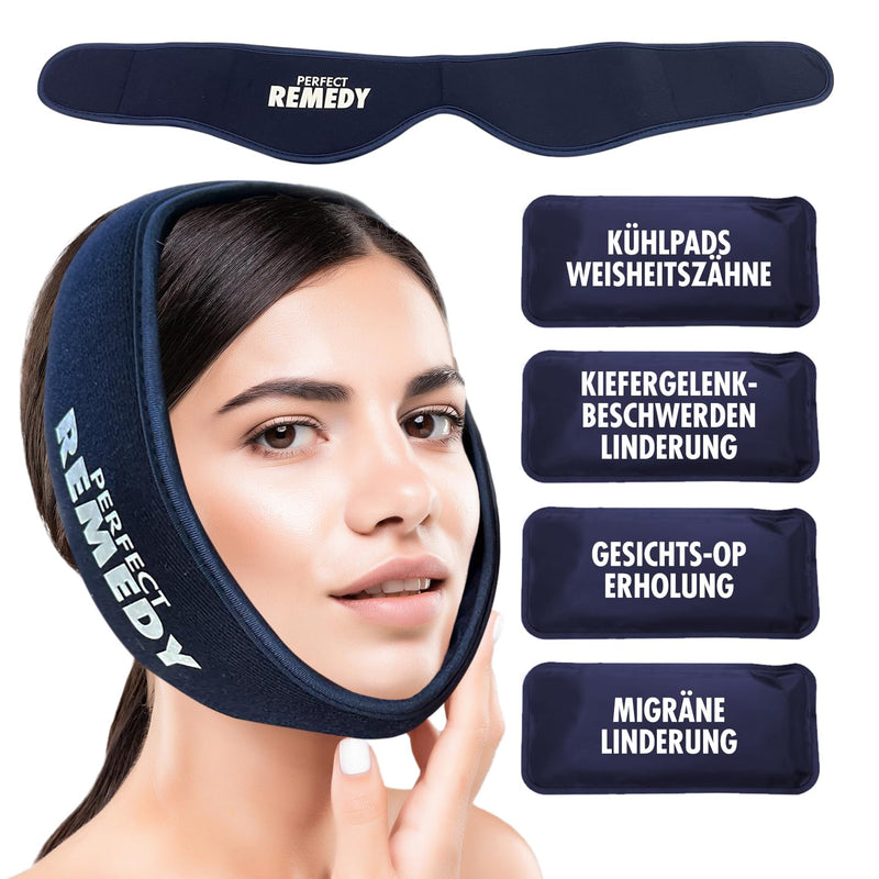 [Australia] - Perfect Remedy - wisdom tooth cooling compress head wrap, cooling pads wisdom teeth, face mask with cooling pad, cooling pads face, cooling compress wisdom tooth cooling pad 