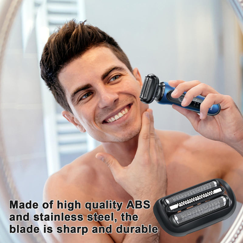 [Australia] - 53B shaving heads series 5, S5 shaving head replacement part for series 5 compatible with razors men 5 and 6 series 5018S 5049S 5762 5764 6075CC 6020S 6040CS series 5 53b 