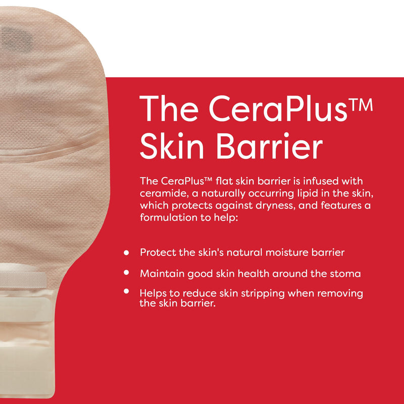 [Australia] - Hollister 89511 CeraPlus Soft Convex 1-Piece 12‚Äù Drainable Ostomy Pouching System, 5 Pack, Cut-to-Fit up to 2-1/8‚Äù 1 Count (Pack of 1) 