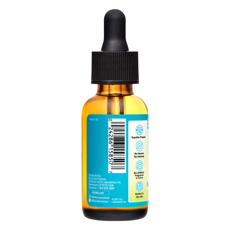 [Australia] - De La Cruz 100% Pure Sweet Oil for Ears with Glass Dropper - All Natural and Gentle Ear Wax Removal - 1 Fl OZ 1 Fl Oz (Pack of 1) 