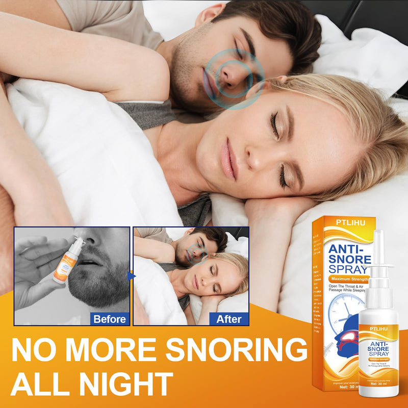 [Australia] - Anti Snoring Spray,Anti Snoring Devices, Snoring Solution to Help Open The Throat & Air Passage, Effective Snore Stopper for Better Sleep, 1 floz 1 Fl Oz (pack of 1) 