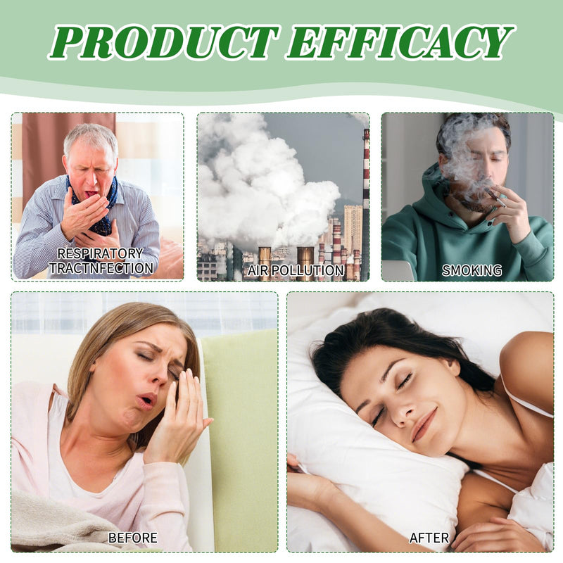 [Australia] - Lung cleansing, herbal lung spray, 2 pieces 30 ml, herbal lung cleansing spray, herbal spray suitable for daily use 