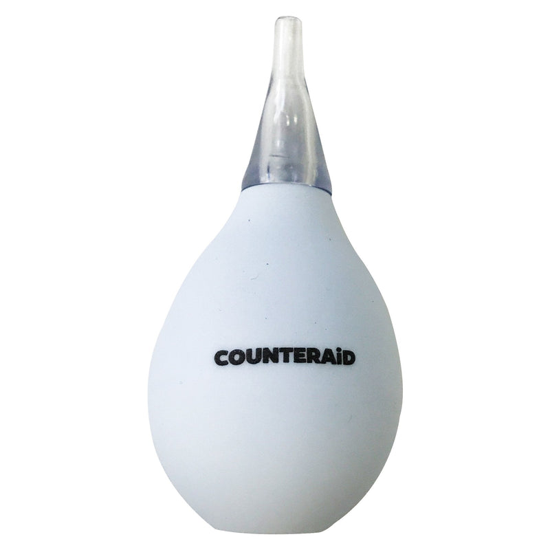 [Australia] - Washable and Reusable, Nasal Aspirator, Ear Wax Syringe, Ulcer Syringe, Bulb Syringe for Babies and Infants, with Tip Which Can Be Taken Apart for Easy Cleaning, 4 Pack - by CounterAid 