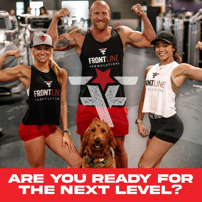 [Australia] - Frontline Fomulations CLA, Cortisol Suppressant, Stimulant Free, Enhances Energy and Metabolism, Increased Energy and Endurance, Train Harder, Recover Faster, Veteran Owned and Operated (90 Servings) 