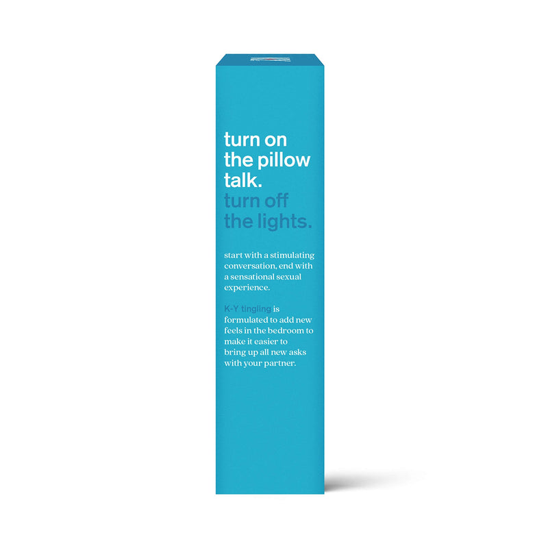 [Australia] - K-Y Tingling Water Based Lube, Sensorial Personal Lubricant, 1.69 fl oz 