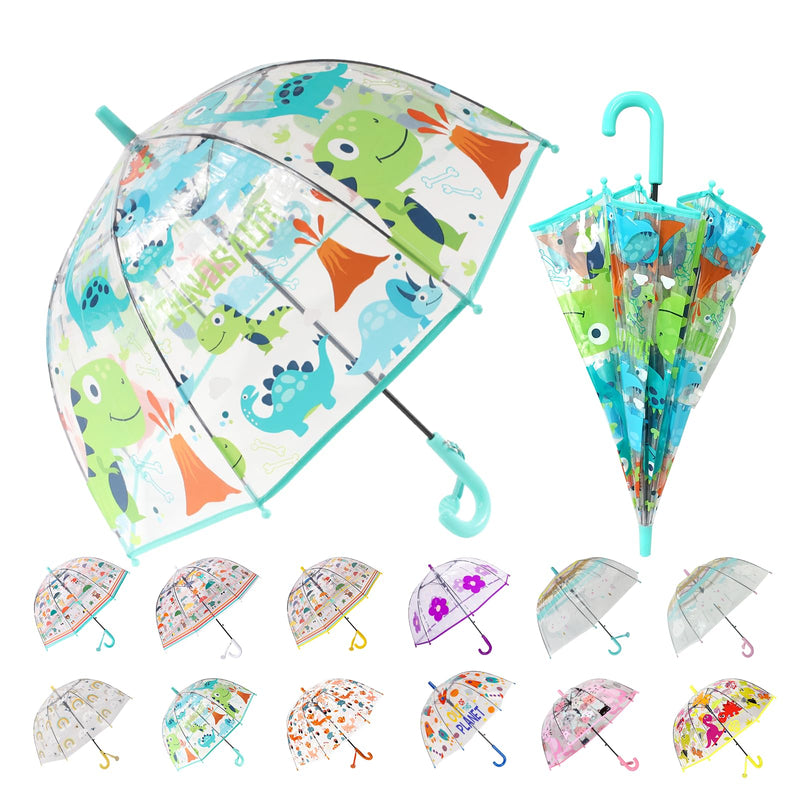 Inverted Umbrella and Kids Clear Bubble Umbrella
