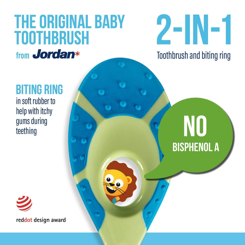 Jordan* | Step 1 + Step 3 Toothbrush Pack | Pack of Toothbrushes for Babies 0-2 Years and Children 6-9 Years Old | 4 + 4 Units
